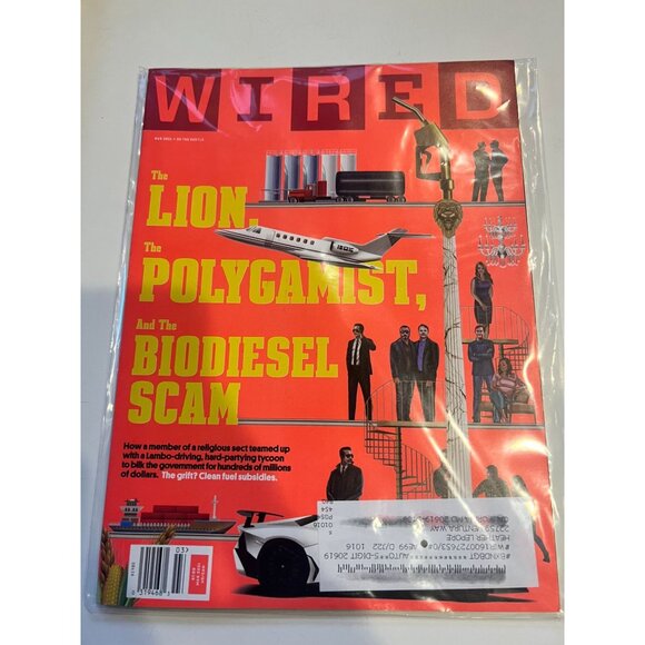 Wired Magazine Mar 2021 The Lion The Polygamist & The Biodiesel Scam, Clean Fuel - Picture 1 of 1